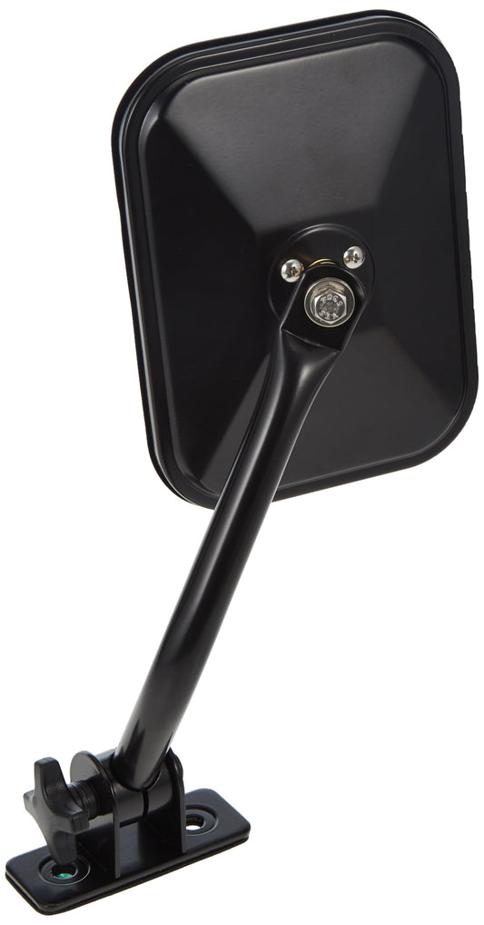 RUGGED RIDGE 11025.13 Rugged Ridge | Quick Release Mirror, Rectangular, Black | 11025.13 | Fits 1997-2018 Jeep Wrangler