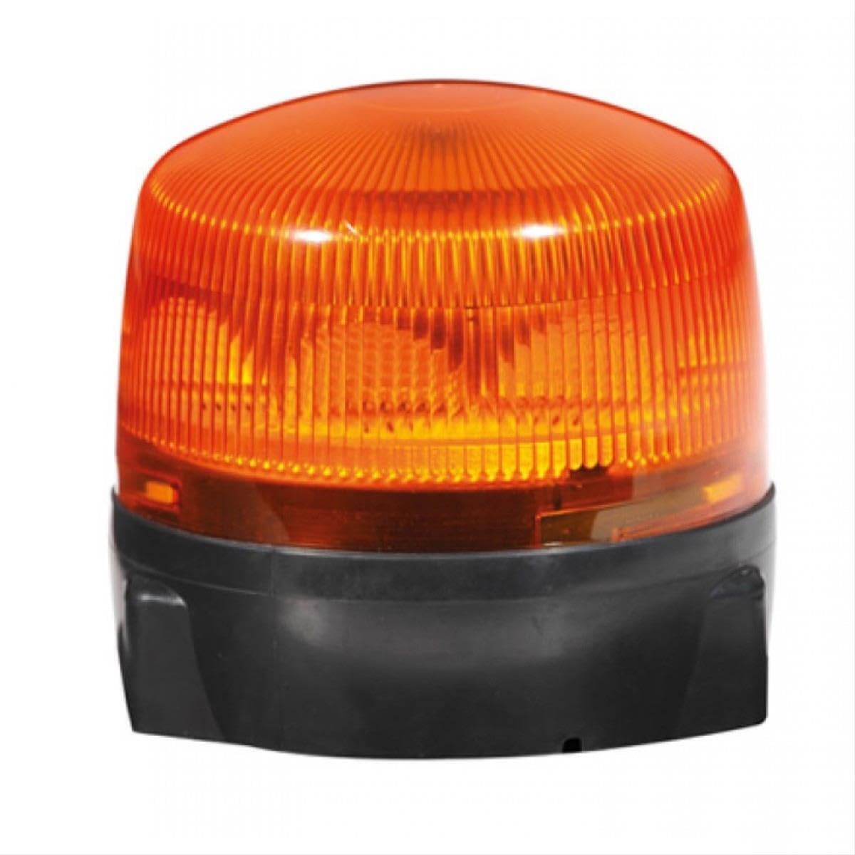 HELLA 010979001 HELLA 10979001 RotaLED Fixed Mount LED Beacon, Amber