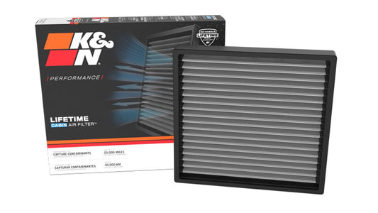 K&N FILTER 69-9510TC K&N LIFETIME Cabin Air Filter: Washable, Clean Air for your Cabin, VF2085
