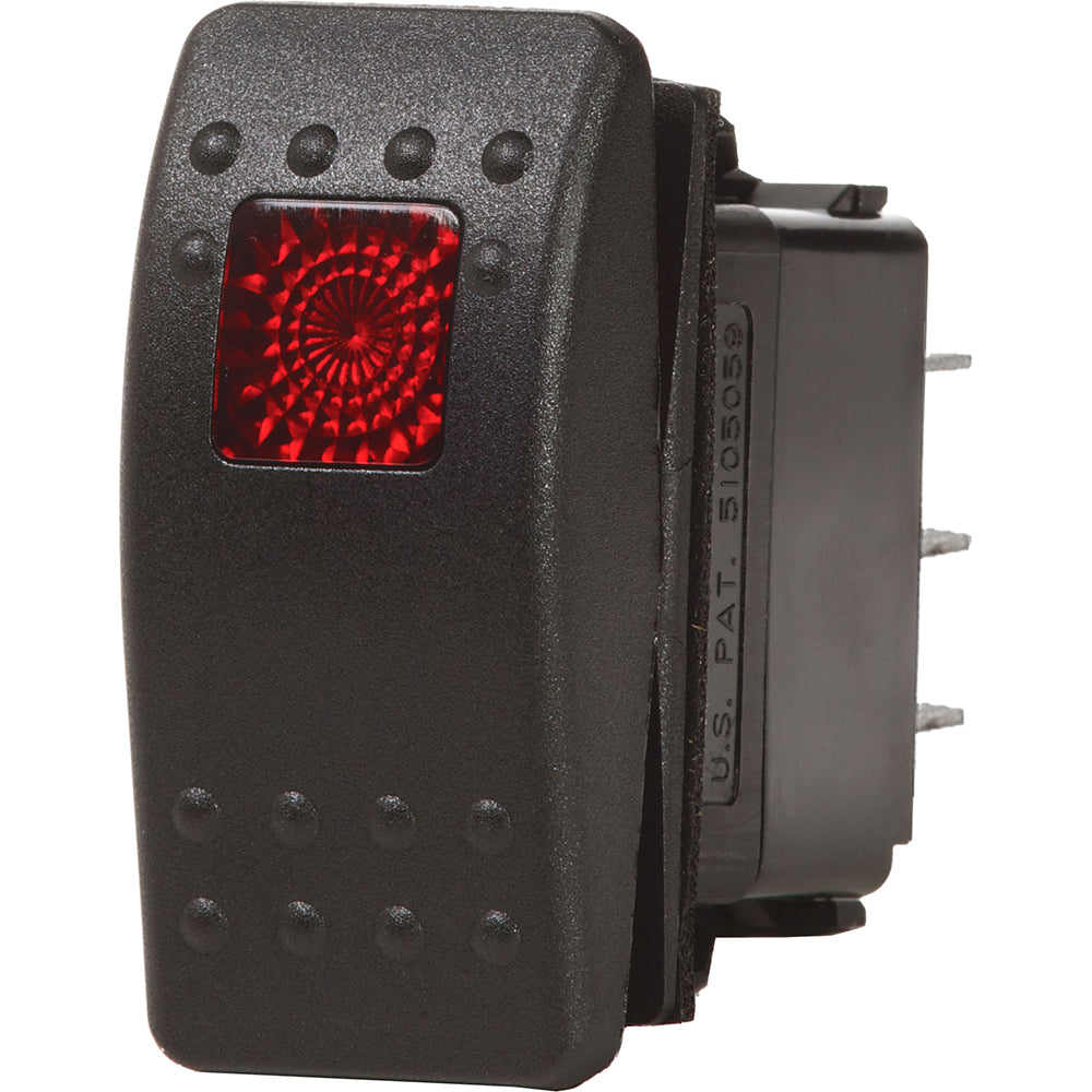Blue Sea Systems 7934 Blue Sea 7934 Contura II Switch DPST Black - OFF-ON