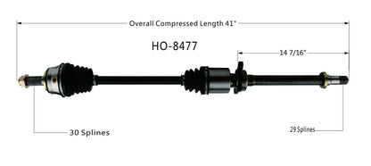 Trakmotive HO-8477 CV Axle, 1 Pack