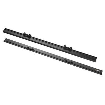 TRUXEDO 1118359 RealTruck TruXedo Elevate TS Rails | 1118359 | Fits 6'4" to 7' Beds - Standard Short Beds (72" Rail Length) | RAILS & Cleats Only