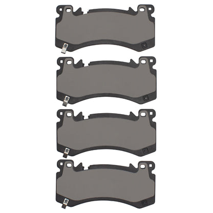 Dynamic Friction 1551-2407-00 ADVANCED BRAKE PADS-LOW METALLIC