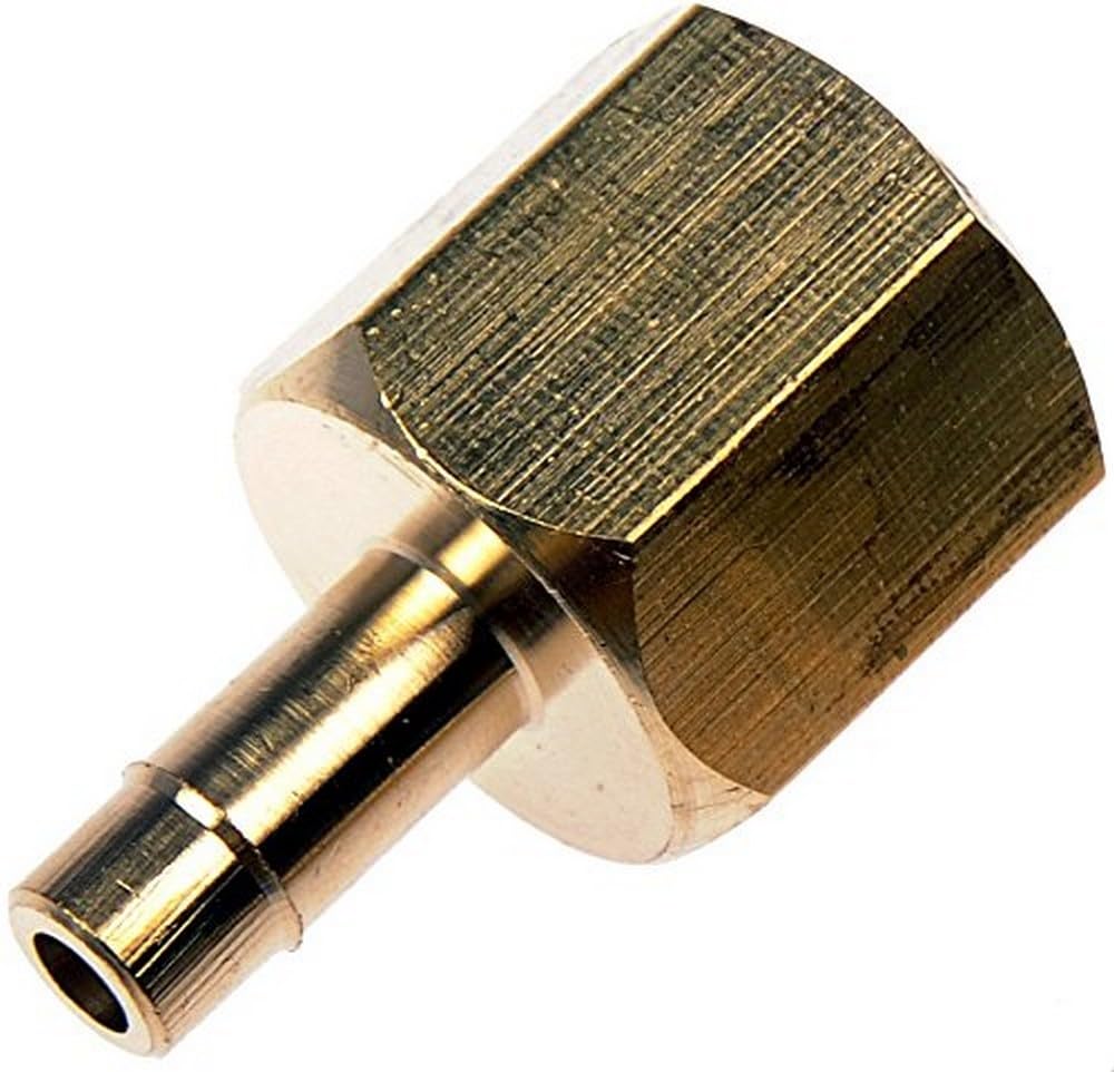 DORMAN 800-079 Dorman 800-079 Fuel Line Fitting That Adapts 5/16 In. Nylon Hose To M14-1.5 Female Thread, 2 Pack