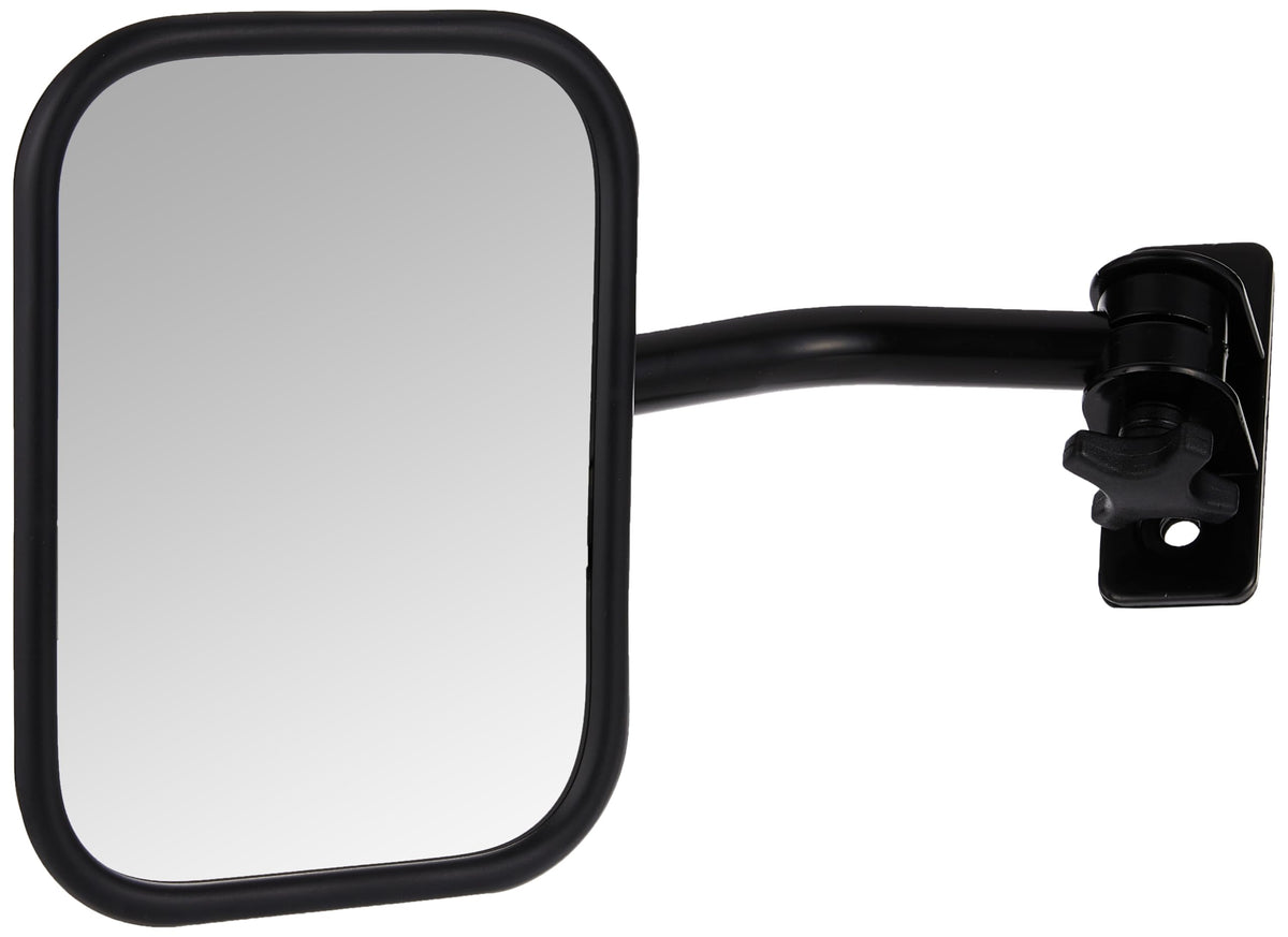 RUGGED RIDGE 11025.12 Rugged Ridge | Quick Release Mirror Kit, Rectangular, Black | 11025.12 | Fits 1997-2018 Jeep Wrangler TJ/JK