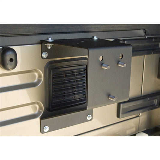 RUGGED RIDGE 11585.01 Rugged Ridge Spare Tire Carrier Mount - Fits 1987–2006 Jeep Wrangler YJ/TJ - Mounts up to a 35-Inch Tire - Heavy-Duty Mount with Simple Installation