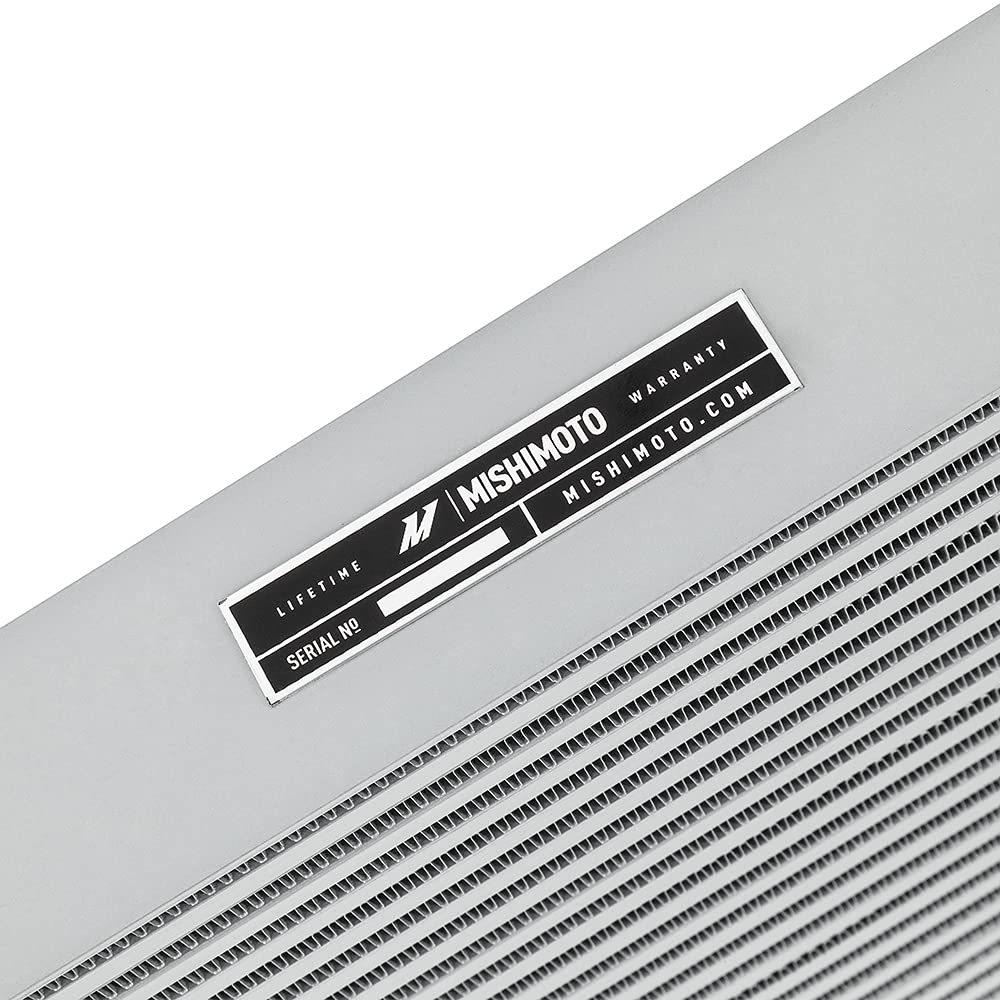MISHIMOTO MMINT-DMAX-17SL Mishimoto Performance Intercooler for Duramax 6.6L 2017-2019, Silver