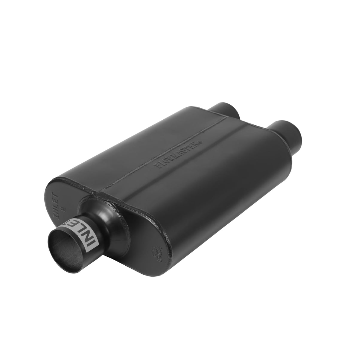 FLOWMASTER 9425400 Flowmaster 9425400 40 Delta Flow Muffler - 2.50 Center In and 2.50 Dual Out - Aggressive Sound