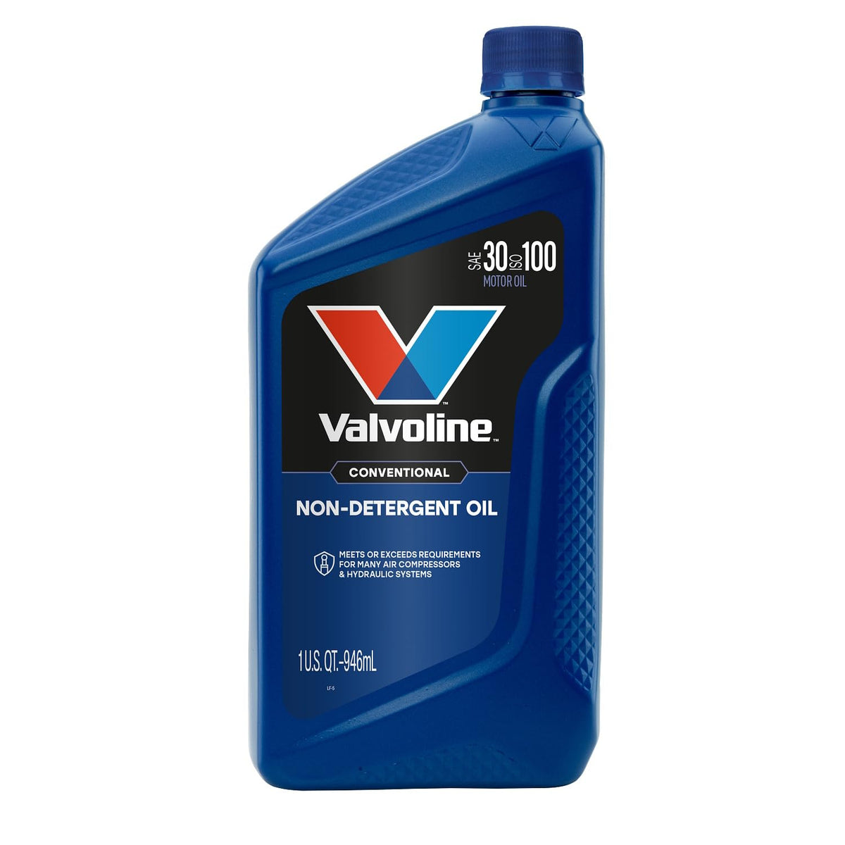 VALVOLINE 822382 Valvoline Daily Protection Non-Detergent SAE 30 Conventional Motor Oil 1 QT, Case of 6