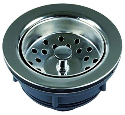 JR PRODUCTS 95285 JR Products 95285 Large Kitchen Strainer - Chrome