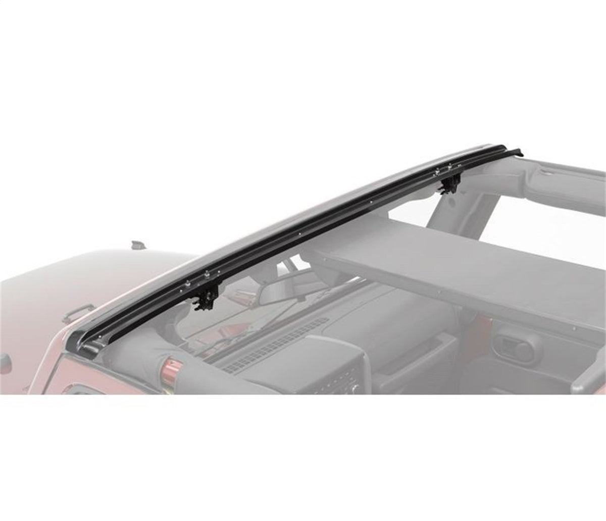 BESTOP 51243-01 Bestop Windshield Channel 5124301 for Jeep Wrangler JK 2007-2018