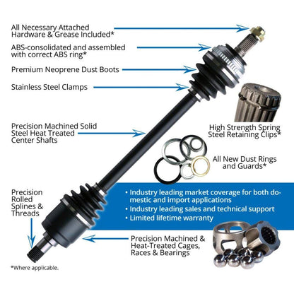 TRAKMOTIVE NI-8470 Trakmotive NI-8470 CV AXLE SHAFT