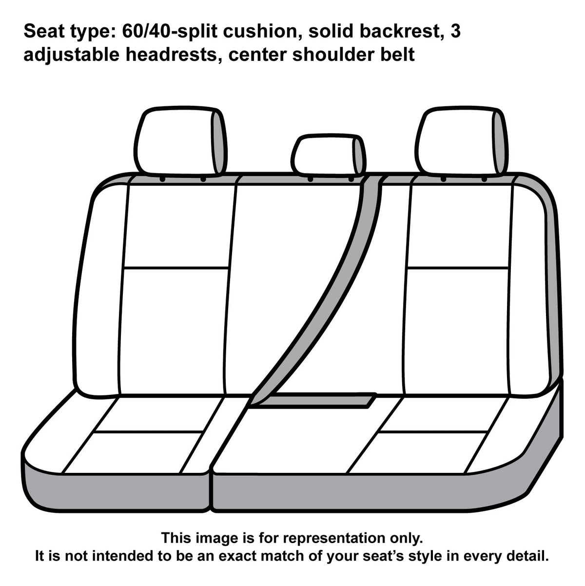 Covercraft SSC8489COBK Covercraft Carhartt Super Dux Cordura SeatSaver Custom Seat Covers