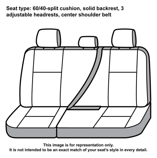 Covercraft SSC8489COBK Covercraft Carhartt Super Dux Cordura SeatSaver Custom Seat Covers