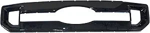 CCI Grille Insert GI174BLK, Overlay, Bar Style, 1 Piece, Gloss Black, ABS Plastic, Fits 2020-2022 Ford F-250 Super Duty XL and XLT Models