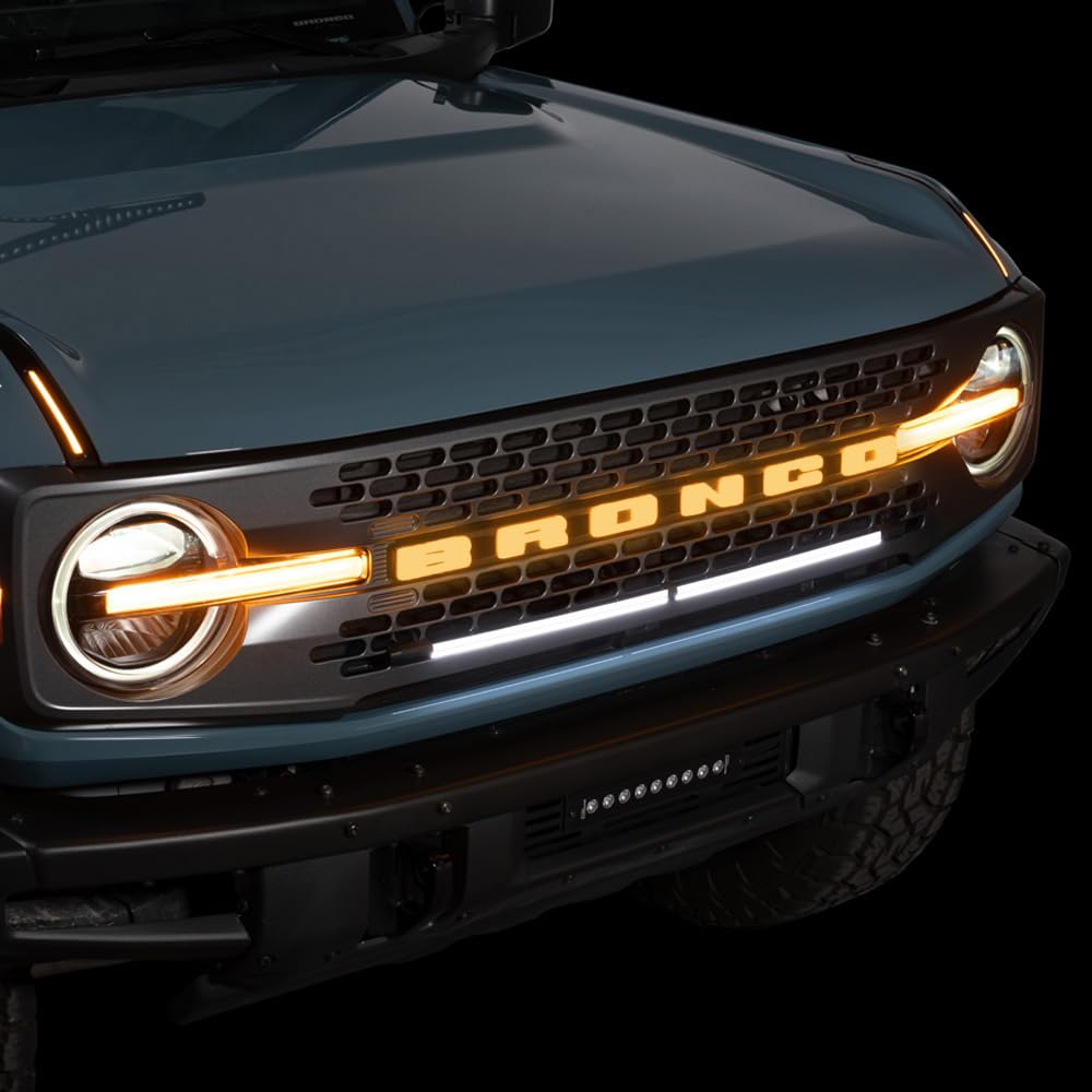 Putco 310032 Putco Virtual DRL LED Grille Lights - 32" Light Bar - Fits Ford F150 2015-2025, Fits Ford Bronco 2021-2025, Toyota Tacoma 2016-2025