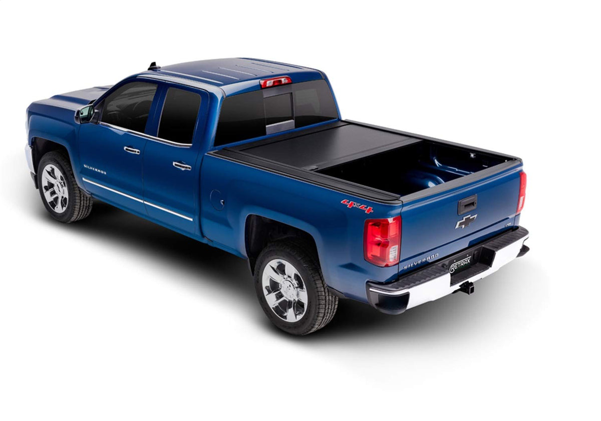 RETRAX 70481 RealTruck Retrax PowertraxONE MX Retractable Truck Bed Tonneau Cover | 70481 | Fits 2019 - 2025 Chevy/GMC Silverado/Sierra, w/ MultiPro/Flex tailgate (w/o Carbon Pro bed) 5' 10" Bed (69.9")