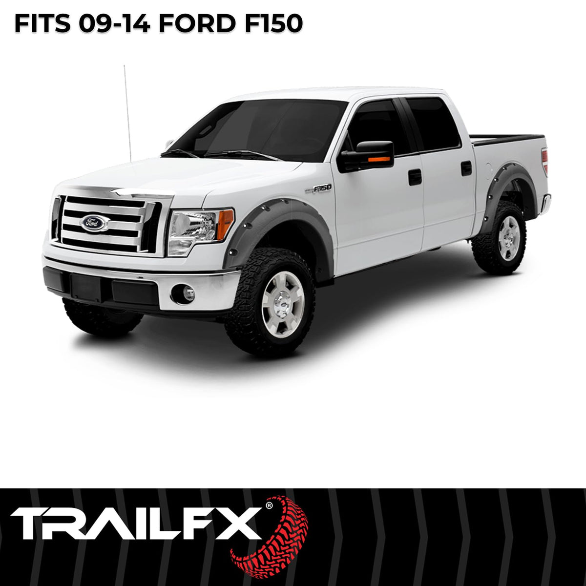 TRAILFX TFF3002S Trailfx TFF3002S POCKET STYLE FLARE SMOOTH SET OF 4
