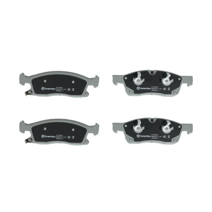 BREMBO P37022N Brembo P37022N Premium Ceramic Front Disc Brake Pad Set JEEP OE# 00K68052370AD