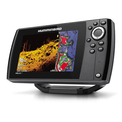 HUMMINBIRD 411610-1 Humminbird Helix 7 G4 GPS Fish Finder with Dual Spectrum Chirp Sonar & MEGA Down Imaging