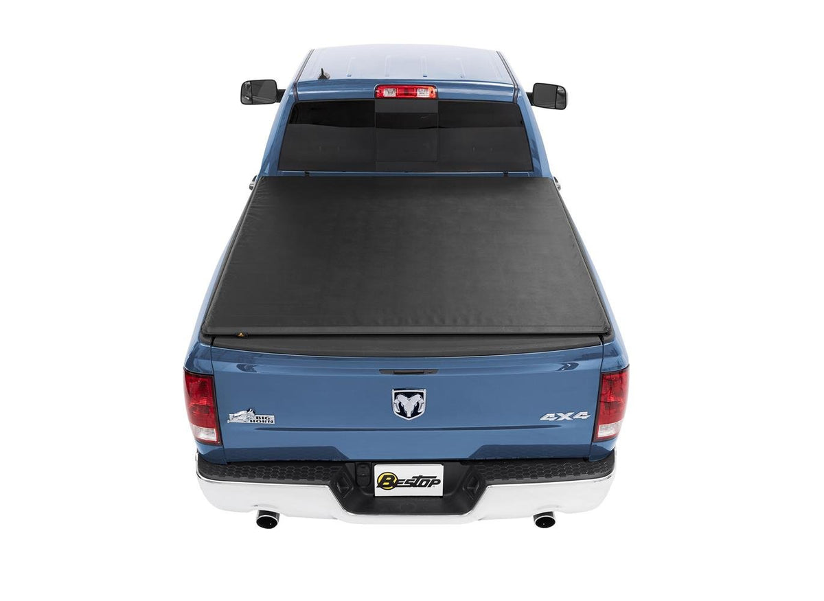 BESTOP 19228-01 Bestop 1922801 EZ-Roll Soft Tonneau Cover for 2019-Current Dodge Ram 1500/2500/3500 Without Rambox, 6.5' Bed