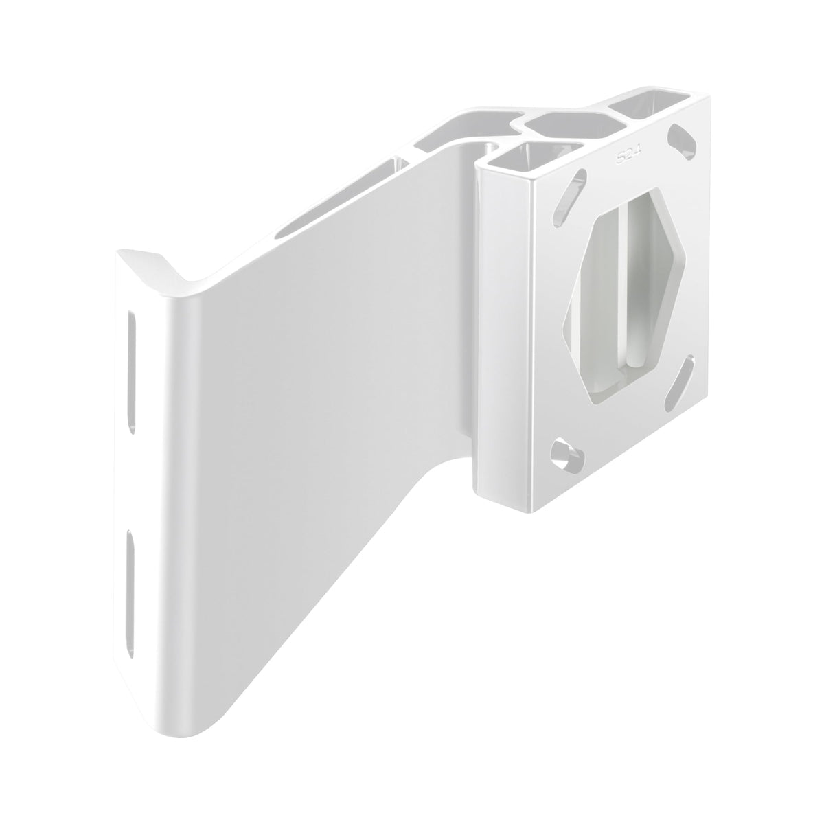 MINN KOTA 1810365 Minn Kota Jack Plate Adapter Bracket for Raptor – Starboard, 2" Setback, 4" Rise, White