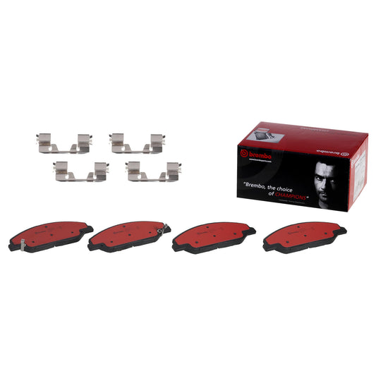 BREMBO P09016N Brembo P09016N Premium Ceramic Front Disc Brake Pad Set CADILLAC/CADILLAC (SGM) OE# 22825195