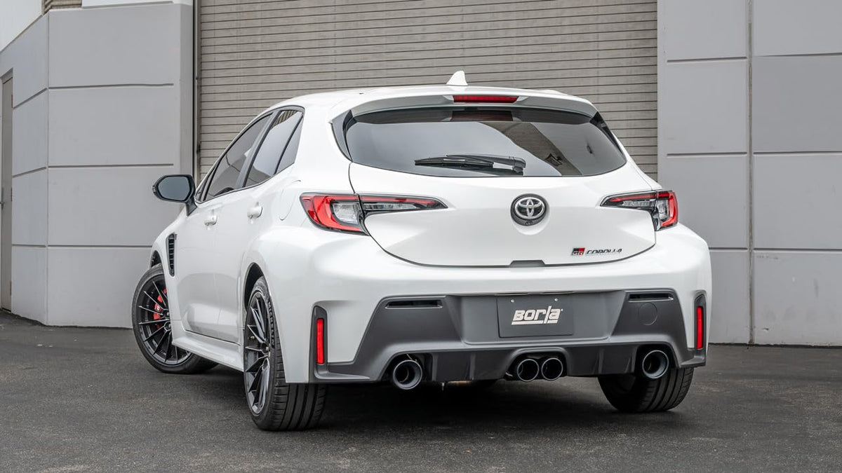 BORLA 140942CB Borla 23-24 Toyota GR Corolla ATAK Cat-Back Exhaust w/ Black Tips