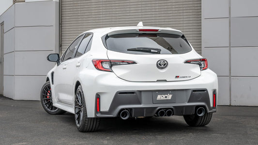 BORLA 140942CB Borla 23-24 Toyota GR Corolla ATAK Cat-Back Exhaust w/ Black Tips