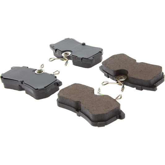 CENTRIC PARTS 105.08860 Centric 105.08860 Posi Quiet Premium Ceramic Disc Brake Pad Set For 2019-2014 Ford Fiesta, 2007-2000 Ford Focus