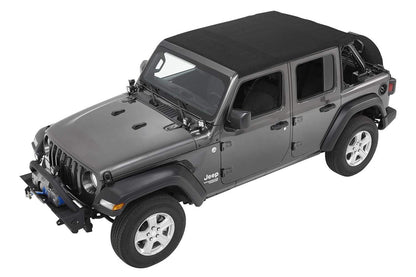 BESTOP 56863-35 Bestop Trektop Black Diamond 5686335 for Jeep Wrangler JL 4-Door 2018-2027