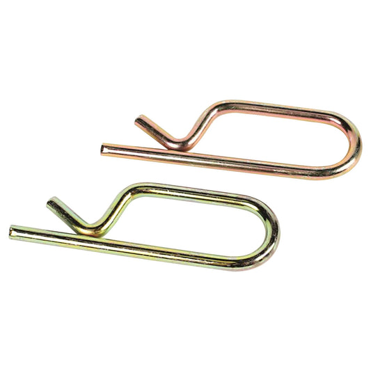 CAMCO 48028 Camco 48028 Eaz Lift Metal Replacement Clamshelled Hook Up Wire Clips for Eaz Lift Weight Distributing Hitch Quick Hook Up Brackets, Pack of 2