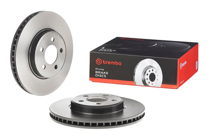 BREMBO 09A40211C02 Brembo 09.A402.11 UV Coated vented Front Brake Rotor CHRYSLER/DODGE OE# 04779196AA