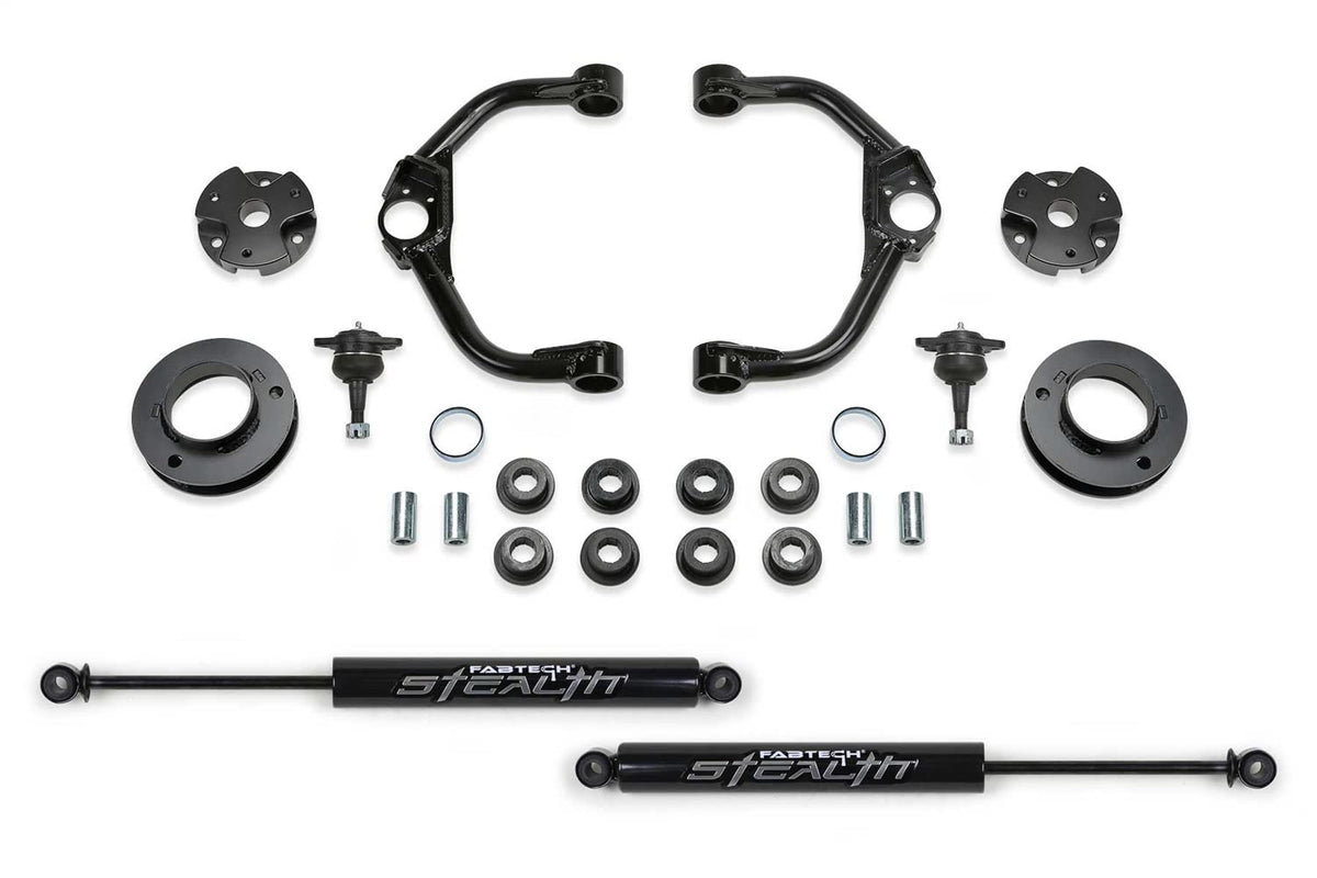 FABTECH K3167M Fabtech K3167M Ball Joint Control Arm Lift System 3 in. Lift For PN[FTS23202/FTS23204/FTS6016] Ball Joint Control Arm Lift System
