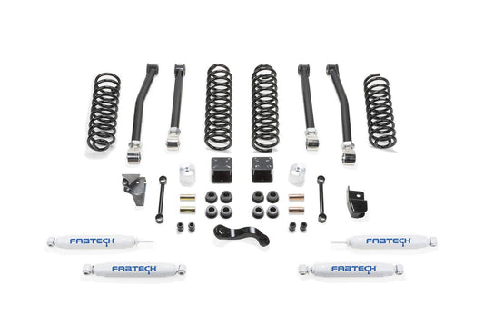 FABTECH KAOJKLIFT4 Fabtech Motorsports KAOJKLIFT4 Jk 4dr 3.5 Lift W/shocks