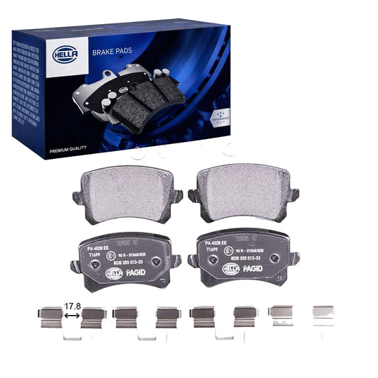 HELLA 355025331 Hella 355025331 BRAKE PAD SET DISC BRAKE