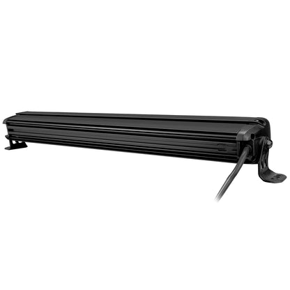 GO RHINO 752002111CDS Go Rhino Xplor Lighting: Blackout Series 21.5" Double Row LED Light Bar | Side & Track Mount, Aluminum, Black | 752002111CDS