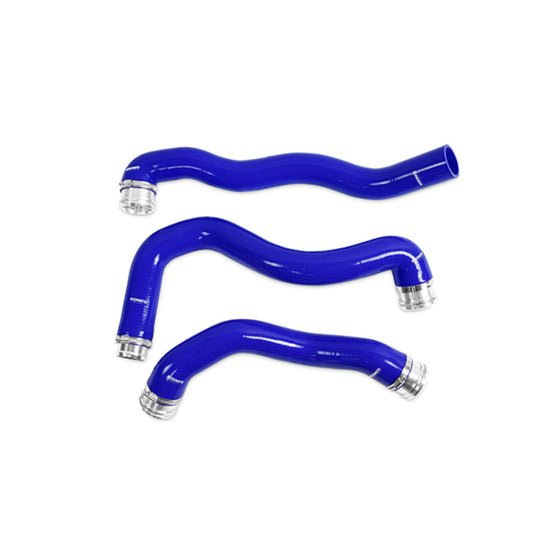 MISHIMOTO MMHOSE-F2D-08BL Mishimoto MMHOSE-F2D-08BL Silicone Radiator Hose Kit Compatible With Ford 6.4 Powerstroke 2008-2010 Blue