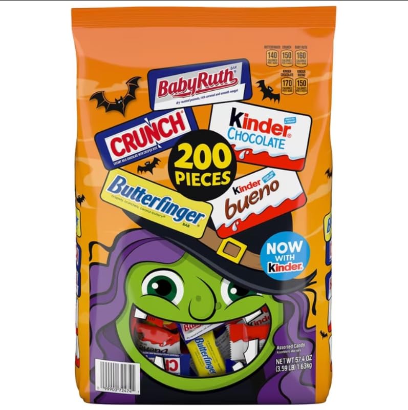 Ferrero Ferrero Halloween Candy Variety Pack, 200 Pieces
