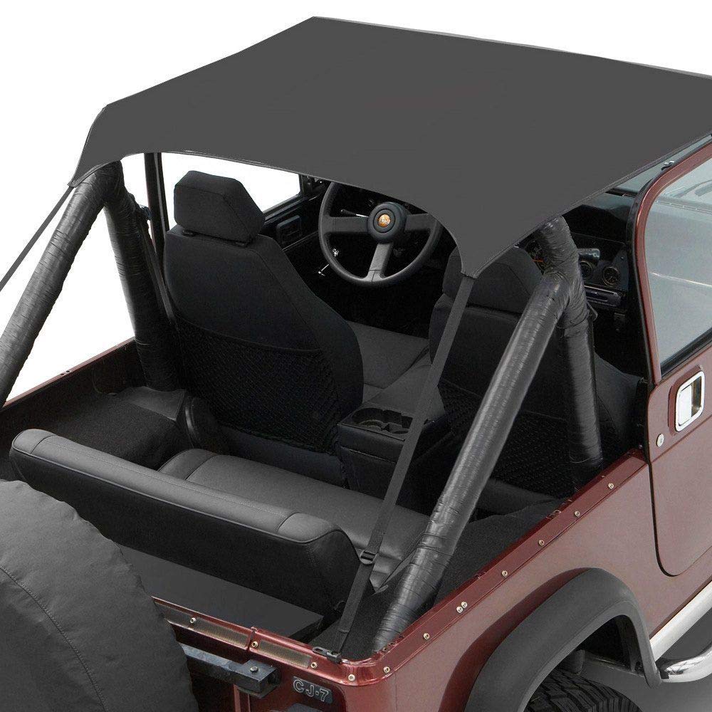 BESTOP 52508-01 Bestop Traditional Bikini Black Crush 5250801 for Jeep CJ7/CJ8/YJ 1976-1991