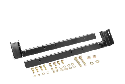 Backrack 30119LP RealTruck BACKRACK Hardware Kit for use w/ 21" Toolbox, Low Profile, Black, N – 30119LP – Fits 2002-2025 RAM 1500/2500/3500; 2019-2025 Chevrolet/GMC Silverado/Sierra 1500 New Body Style & Others