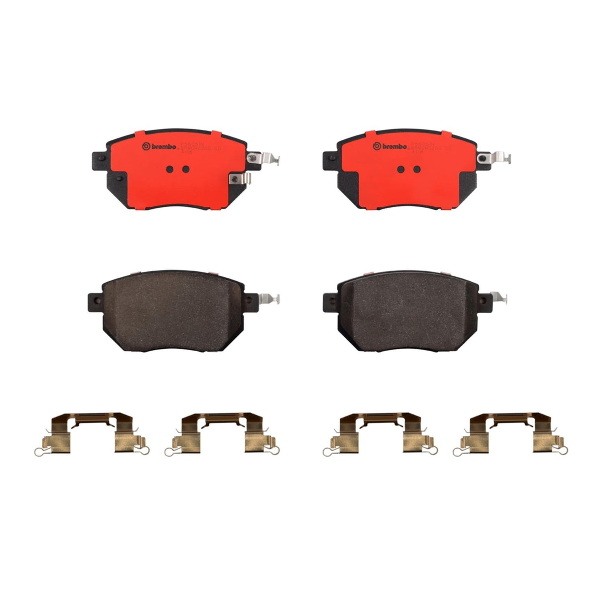 BREMBO P56051N Brembo P56051N Premium Ceramic Front Disc Brake Pad Set INFINITI/NISSAN OE# 41060CA090