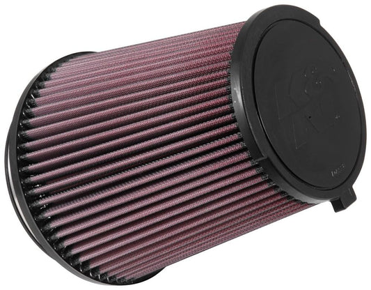 K&N FILTER E-0649 K&N High-Flow Original Lifetime Engine Air Filter: Increase Power & Acceleration, Washable, Premium, Replacement Car Air Filter: Compatible with 2015-2019 Ford Mustang Shelby, E-0649