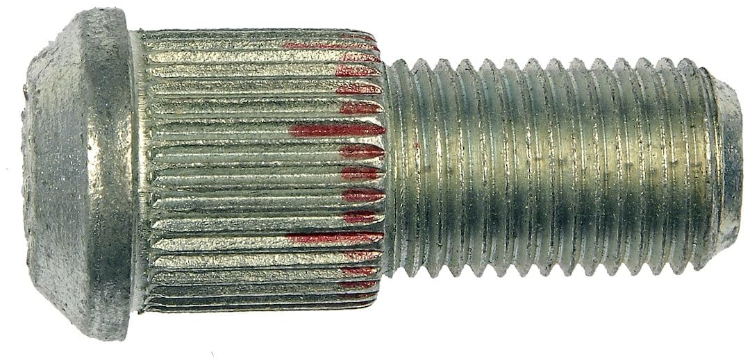 DORMAN 610-032.1 Dorman 610-032.1: 1/2-20 Serrated Wheel Stud - .618 In. Knurl, 1-3/8 In. Length