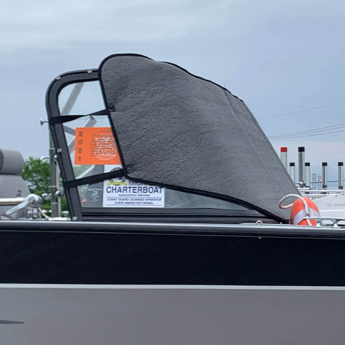 TRUXEDO 1117432 RealTruck TruXedo Boat Windshield Protector by TruXedo | 1117432 | Universal Fitment