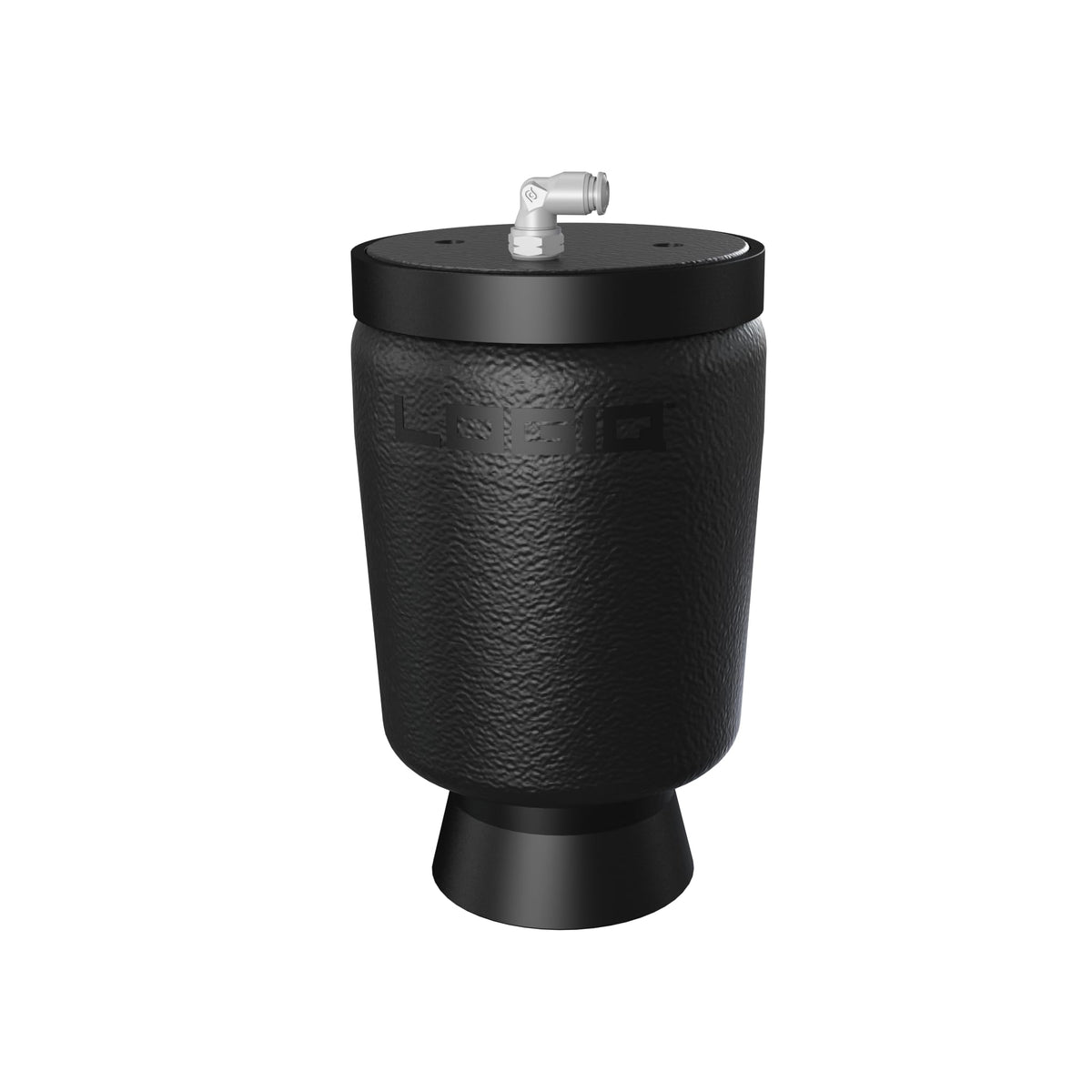 LOGIQ 88-90001 LOGIQ 88-90001 Replacement Air Spring (IQ-ASA-9000-LP) with Elbow Fitting Installed