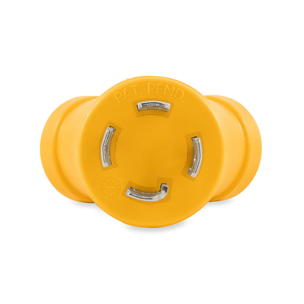 CAMCO 55438 Camco 55438 PowerGrip (30M/2 x 15F) 4-Prong Generator Adapter