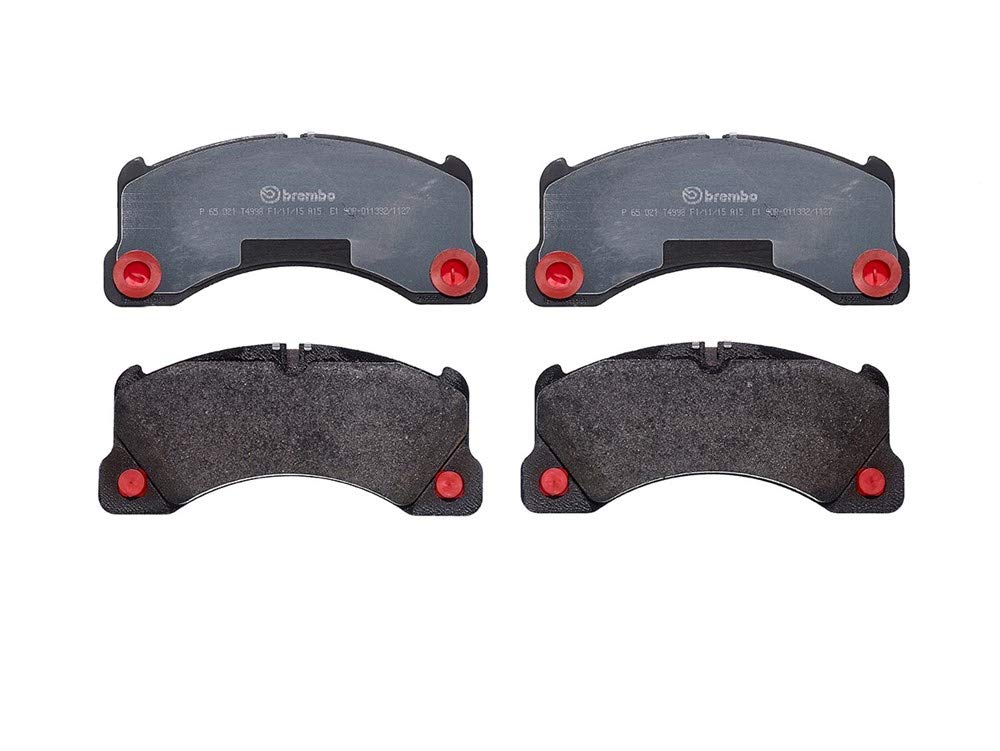 BREMBO P65021 Brembo P65021 Low-Met Alloy Steel Front Disc Brake Pad Set PORSCHE/VW OE# 7P0698151
