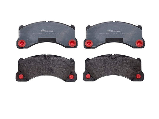 BREMBO P65021 Brembo P65021 Low-Met Alloy Steel Front Disc Brake Pad Set PORSCHE/VW OE# 7P0698151