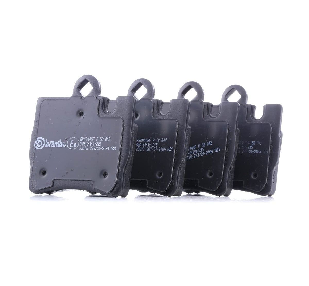 BREMBO P50042 Brembo P50042 Low-Met Rear Disc Brake Pad Set MERCEDES-BENZ OE# A0044209420